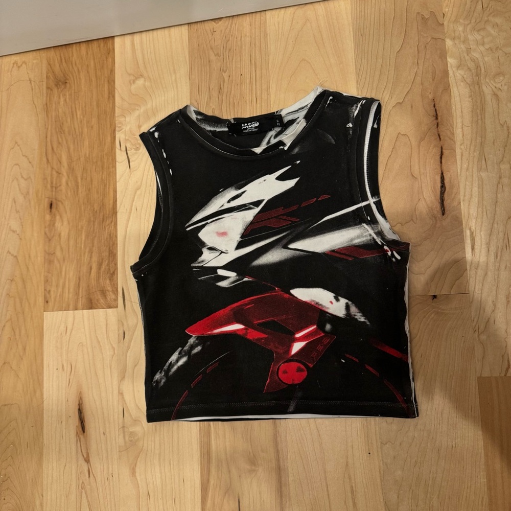 Jaded London In The Fast Lane Tank Top - Picture 2 of 4